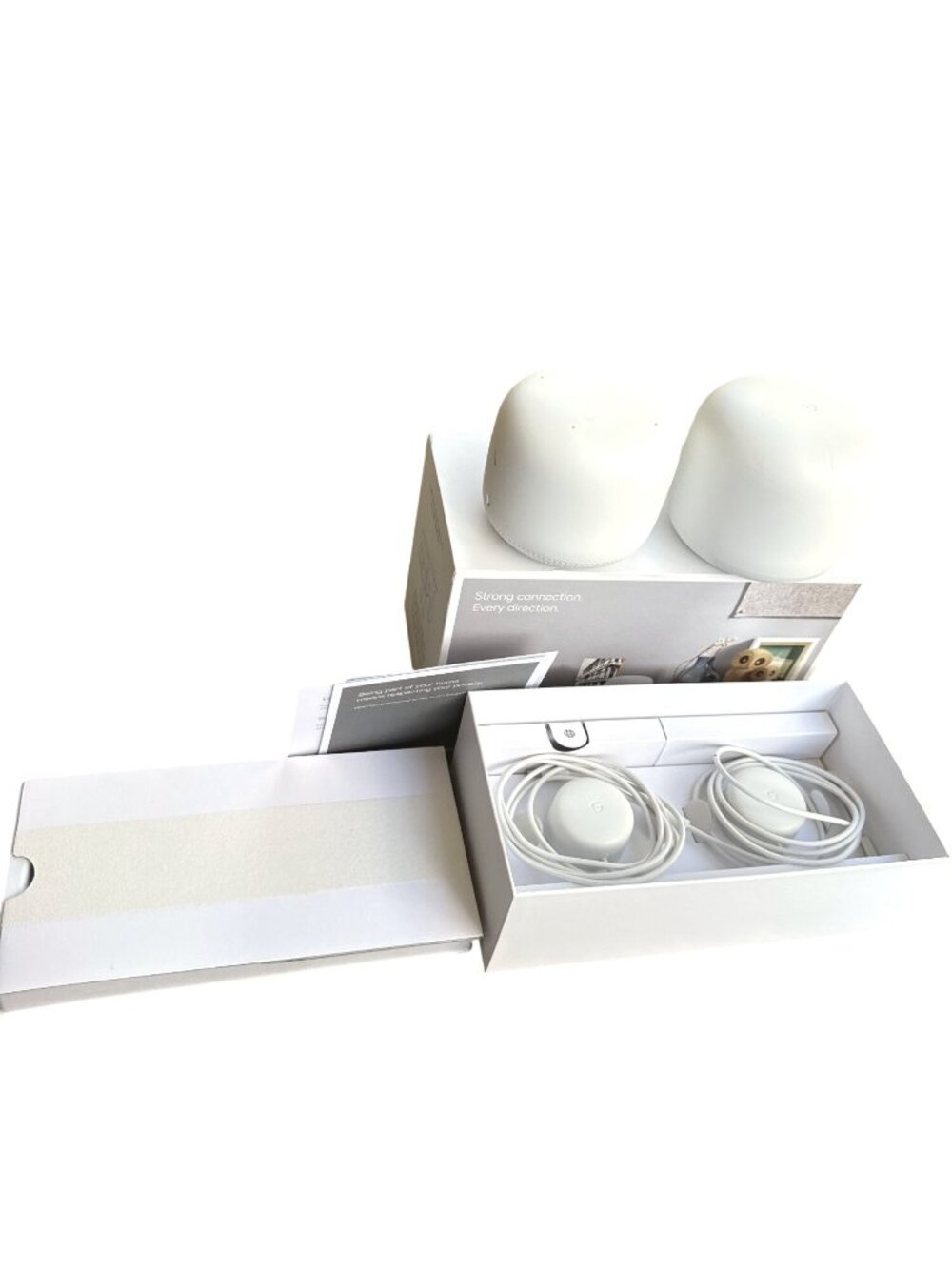Google Nest Wifi Router And Point - Snow - Picture 6 of 11